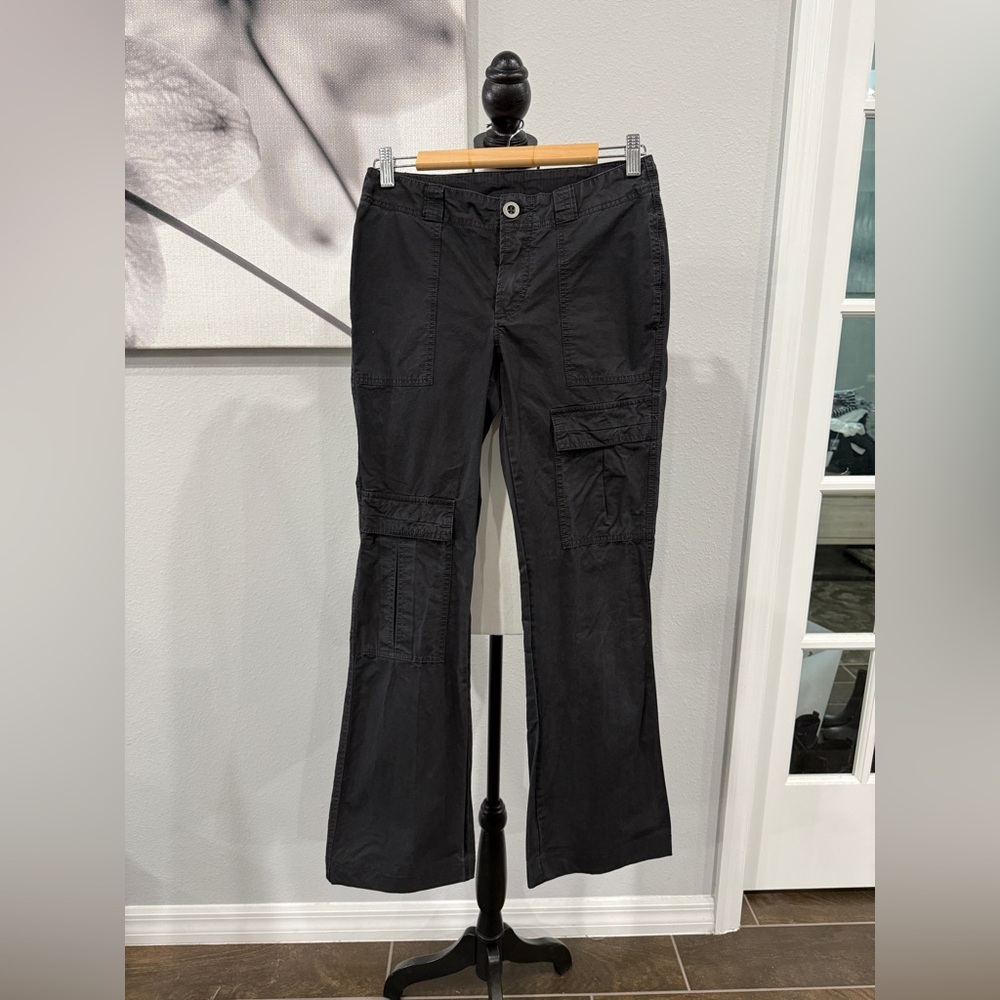 Free People Women's Black Cargo Pants